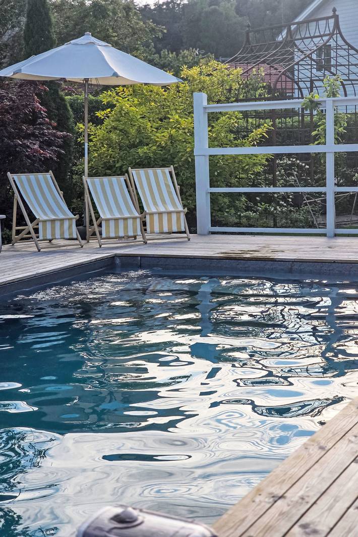Hus för 5 Personer, med Balkong samt Trädgård och Pool och Bastu i Trosa