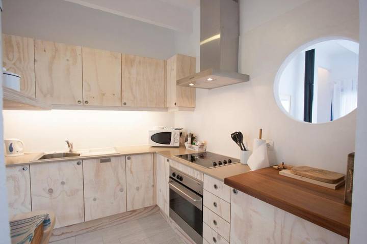 Location de vacances pour 4 personnes, avec terrasse et vue, animaux acceptés à Es Castell - 4