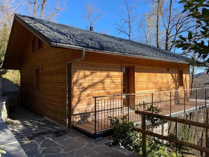 Ferienhaus für 6 Personen, mit Garten