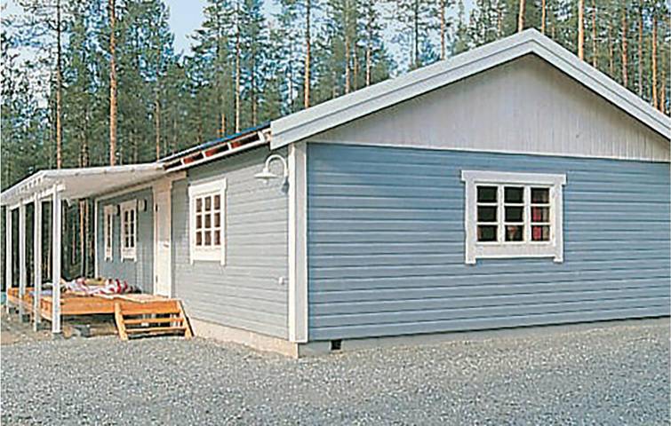 Ferienhaus für 6 Personen, mit Terrasse und Sauna, mit Haustier in Nordschweden