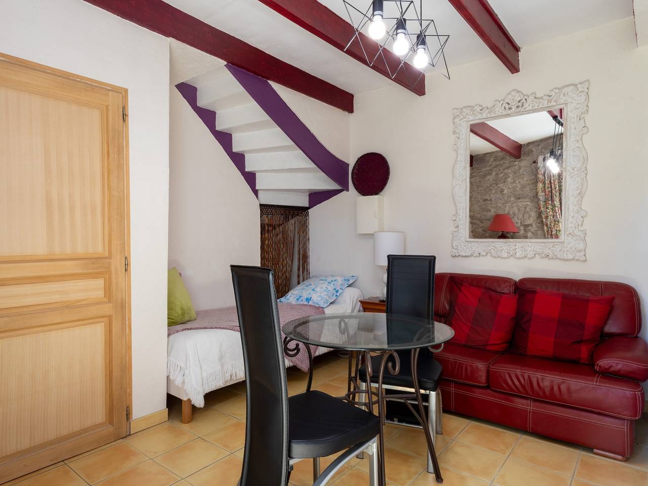 Pension 'Chambre Ty Ellen' mit Gemeinschaftsgarten und Wi-Fi in Beg-Léguer, Lannion