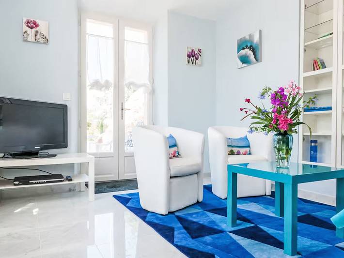 Apartamento de vacaciones para 4 personas, con terraza y jardín - 1