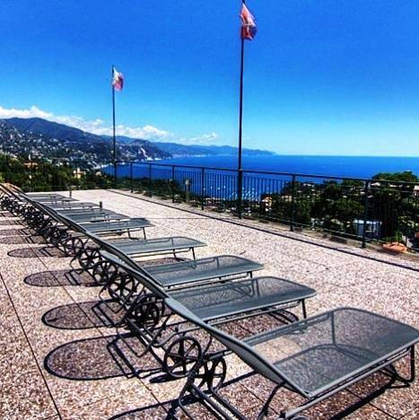 Hotel für 2 Personen, mit Ausblick und Terrasse, mit Haustier in Rapallo