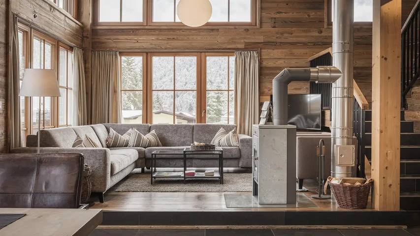Ferienhaus für 7 Personen, mit Terrasse und Sauna, mit Haustier