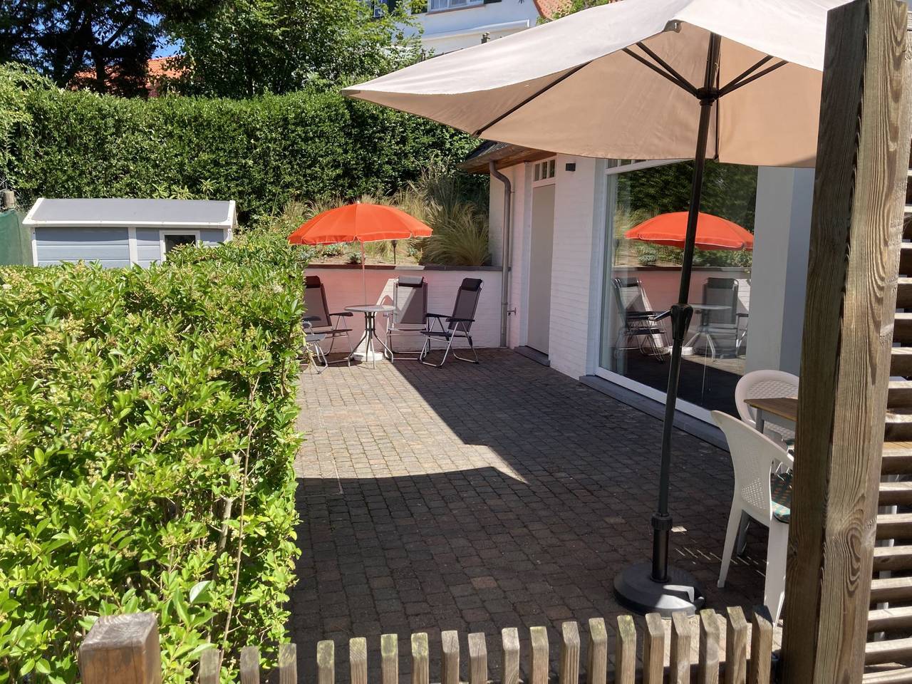Ons Nest with parking in De Haan, Belgische Küste