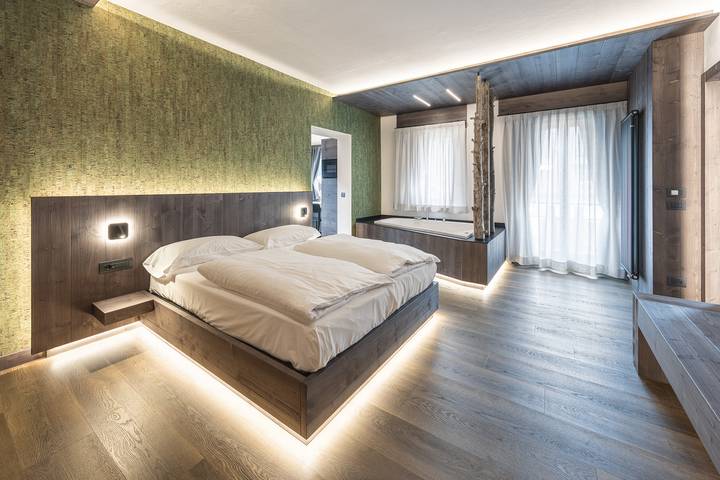 Gîte pour 2 personnes, avec Balcon ainsi que Jacuzzi et Sauna à Auronzo di Cadore