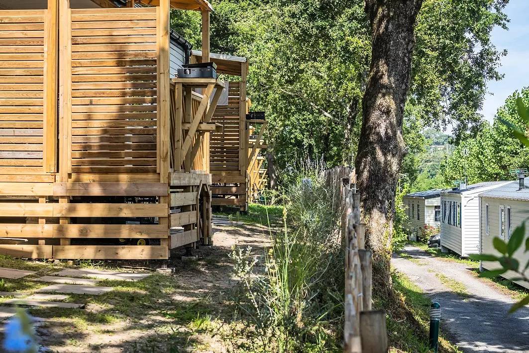 Mobil-home Select Tv Lv Plancha - 2 chb - 4 ad + 1 enf - 12 in Urrugne, Bayonne region