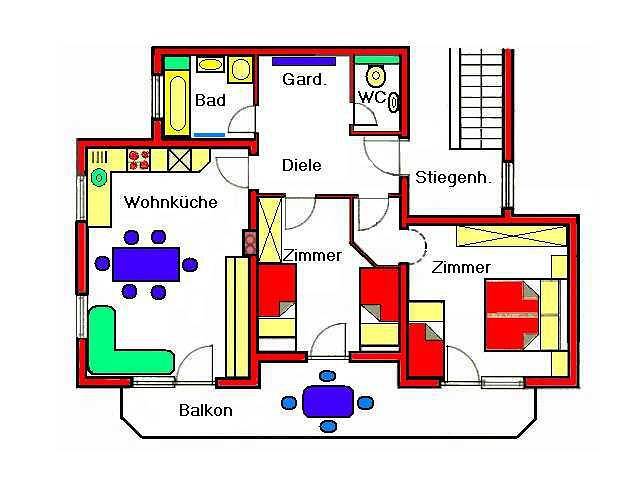 Gîte pour 6 personnes, avec jardin et vue, animaux acceptés à Gries am Brenner - 4