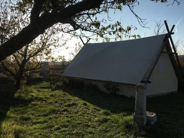 Glamping voor 4 Personen in Plats, Tournon-sur-Rhône en omgeving, Afbeelding 1