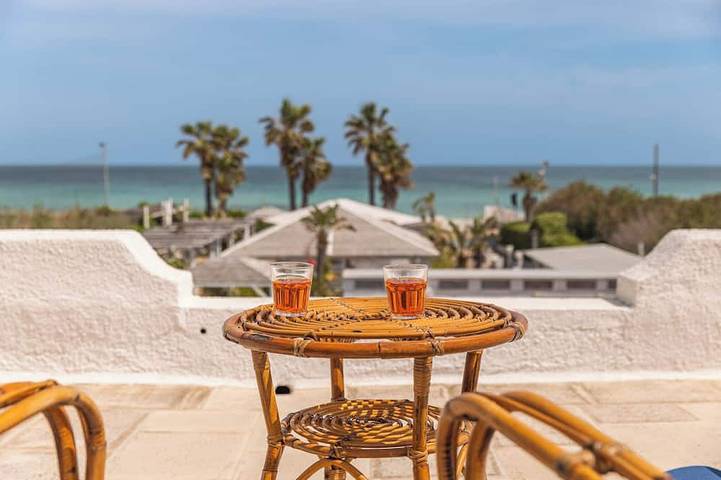 Maison de vacances pour 4 personnes, avec jardin à Capitolo