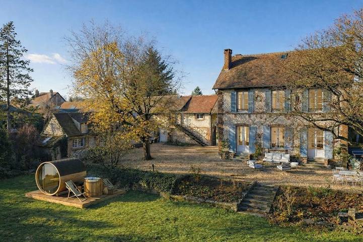 Maison de vacances pour 15 personnes, avec sauna et jardin