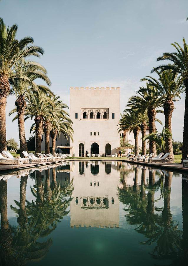 Casa de huéspuedes para 10 personas, con piscina además de jardín y vistas en Marrakech