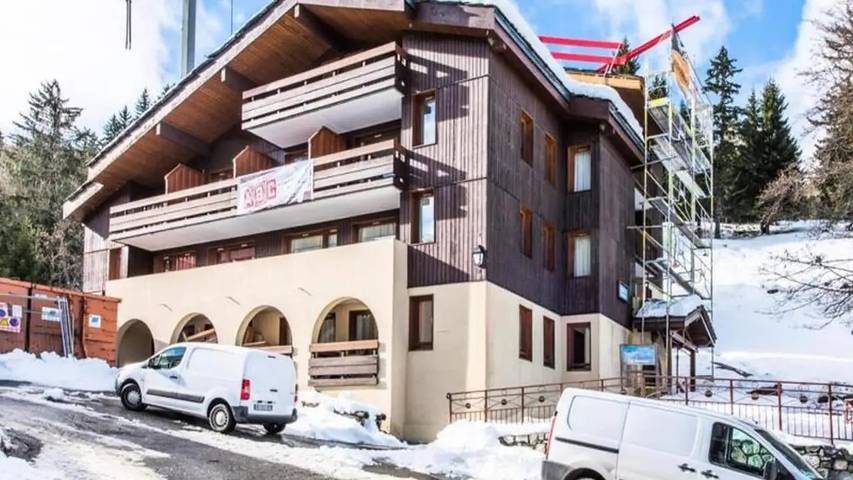 Chalet pour 6 personnes, avec balcon dans Valmorel