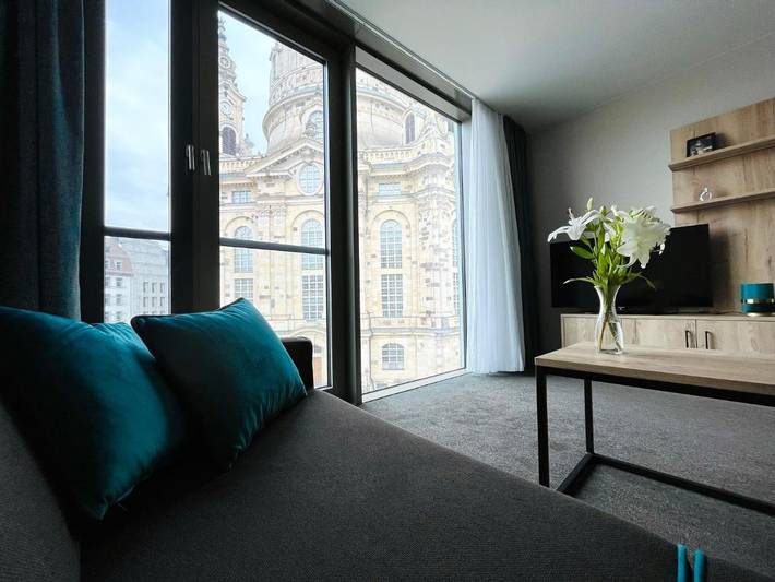 Ferienwohnung für 6 Personen, mit Ausblick, mit Haustier in Dresden Striezelmarkt