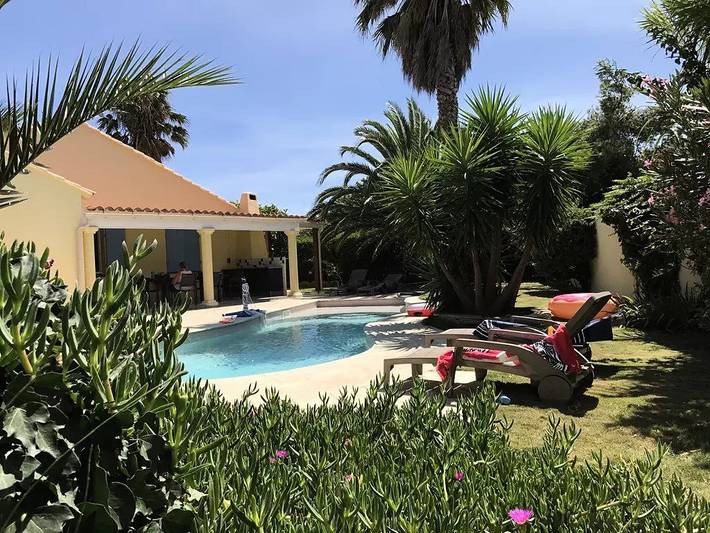 Villa pour 8 personnes, avec Terrasse ainsi que Jardin et Piscine à Saint-Cyprien