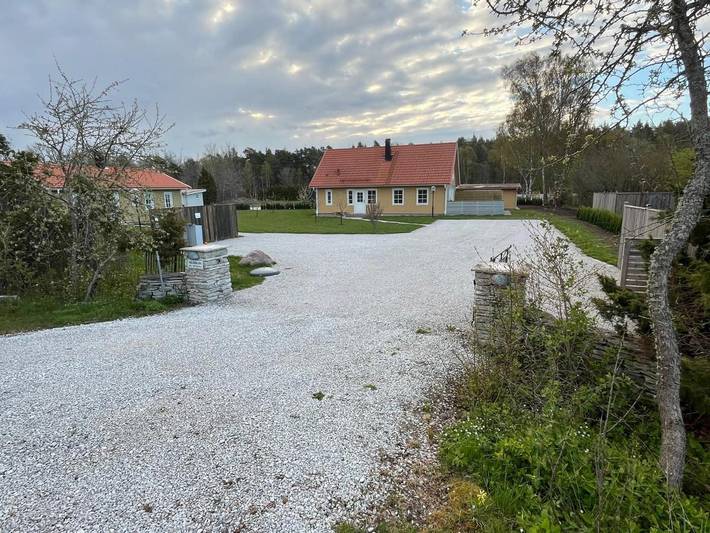 Ferienhaus für 4 Personen, mit Garten und Ausblick