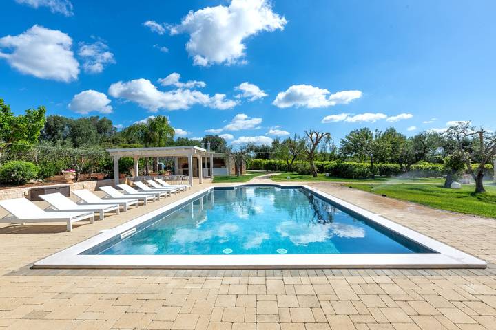 Ferienhaus für 10 Personen, mit Garten