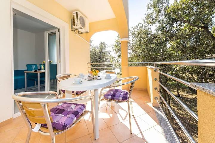 Smještaj za odmor za 4 osoba, s Balkon u Vrsi - mulo (Zadar)