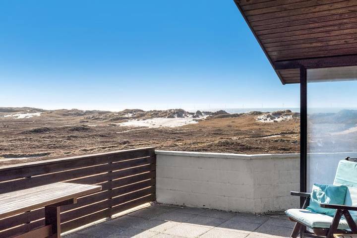 Ferienhaus mit Meerblick für 4 Personen, mit Balkon/Terrasse und Ausblick am Ringkøbing Fjord - 4