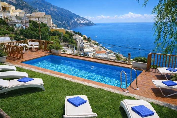 Villa pour 10 personnes, avec piscine ainsi que terrasse et jardin, animaux acceptés à Positano - 2
