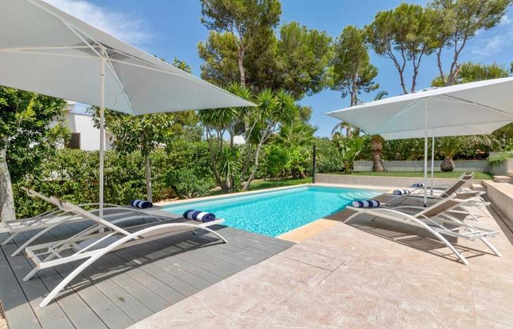 Finca mit Hund für 8 Personen, mit Balkon und Whirlpool sowie Terrasse und Garten in Santa Ponsa - 3
