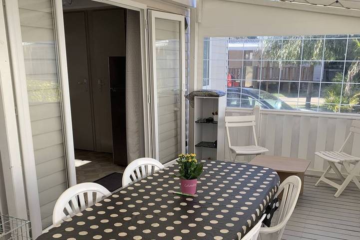 Camping pour 5 personnes, avec terrasse et piscine à Valras-Plage - 4