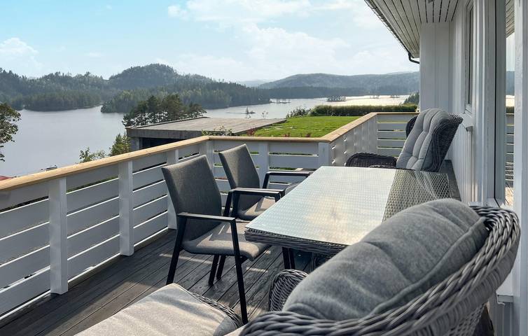 Ferienhaus für 10 Personen mit Sauna in Vegårshei