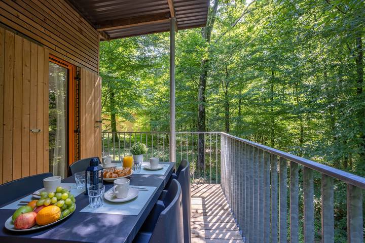 Location de vacances pour 6 personnes, avec terrasse dans Lac du Val-Joly