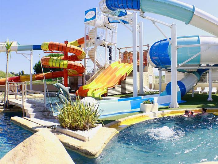 Camping pour 4 personnes, avec Piscine et Sauna