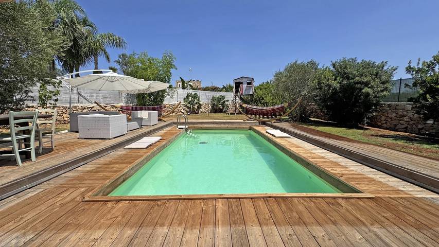 Villa per 10 persone, con balcone e giardino a Alliste