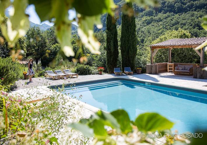 Chambre d’hôte pour 2 personnes, avec jardin et piscine