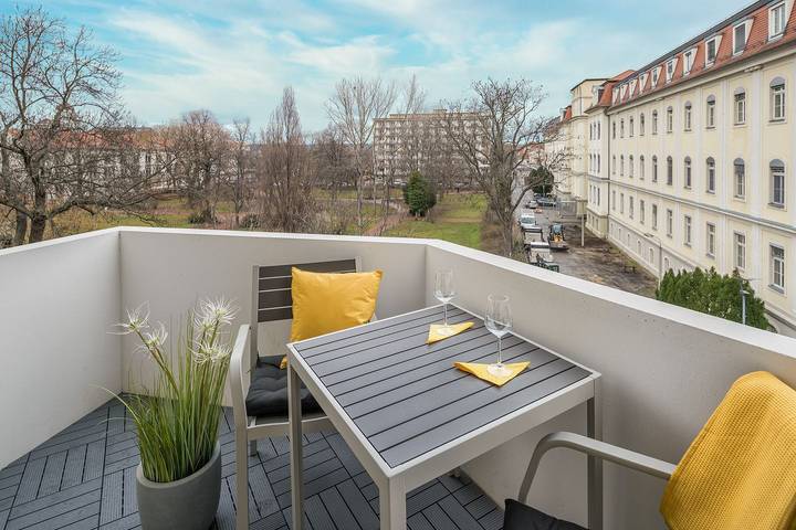 Ferienwohnung für 2 Personen, mit Balkon in Dresden - 3