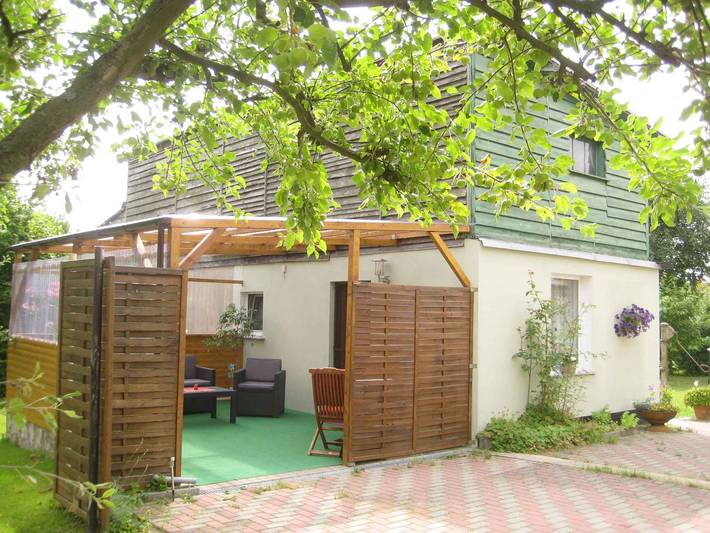 Studio für 2 Personen, mit Garten in Kamminke
