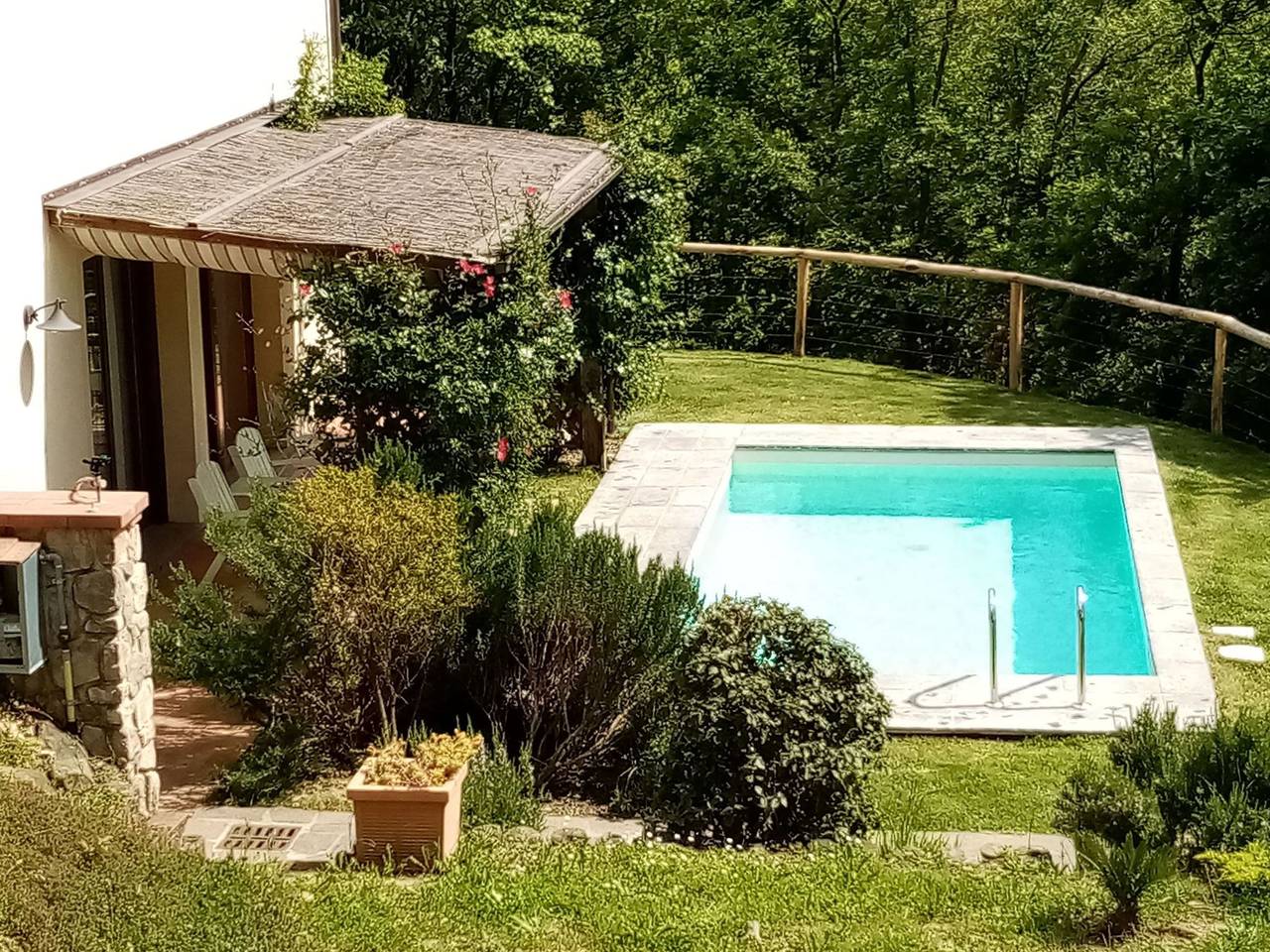 Villa im Grünen Civico 2 in Uzzano in Uzzano, Pistoia Provinz