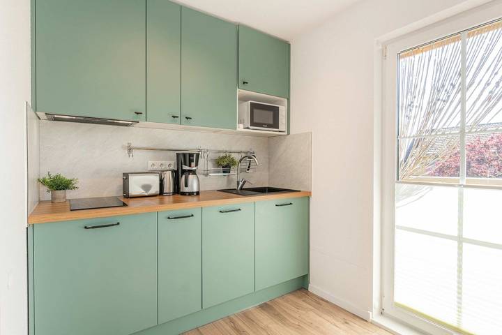Hütte für 2 Personen, mit Balkon und Ausblick auf Usedom - 4