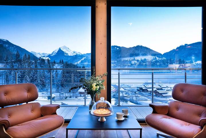 Gîte pour 10 personnes, avec balcon ainsi que jardin et sauna à Montriond - 4