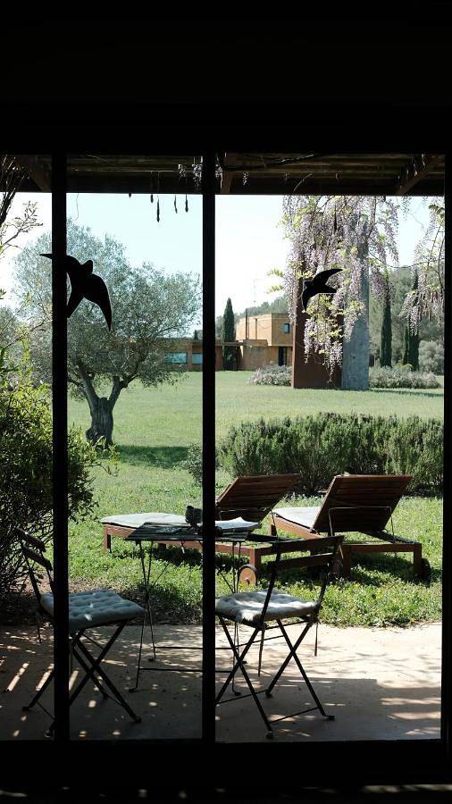 Hotel Fundació L'Olivar in Ventalló, Oberampurien