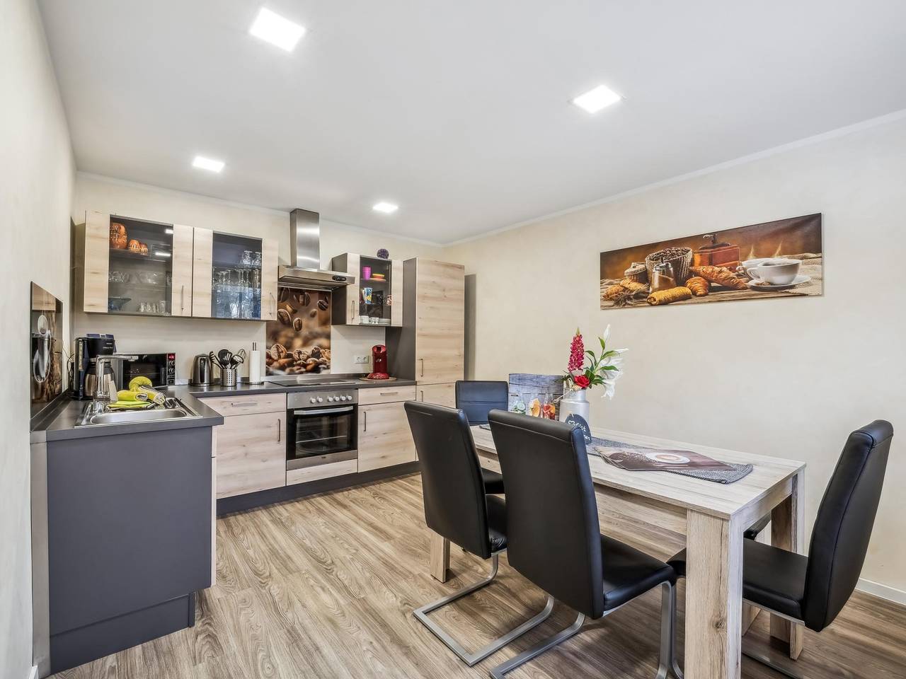 Modernes Reihenhaus im Harz in Flußnähe in Rübeland, Harzvorland