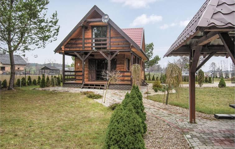 Ferienhaus für 4 Personen mit Terrasse in Seenplatte von Ilawa