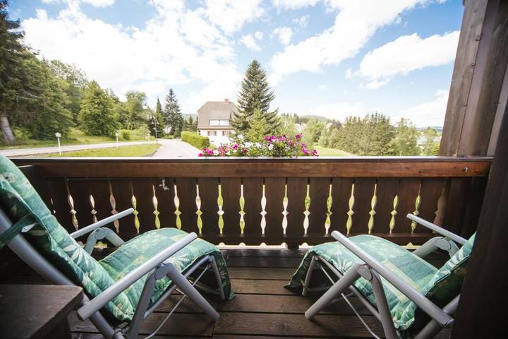 Hôtel pour 3 personnes, avec Terrasse ainsi que Jardin et Vue