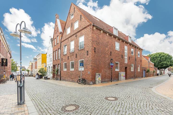 Ganze Wohnung, Eddies Hafenstuuv:Historisches Apartment & moderner Ausstattung im Herzen Husums in Husum Hafen, Husum