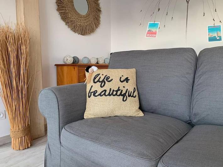 Location de vacances pour 6 personnes, avec jardin à Laigné-en-Belin