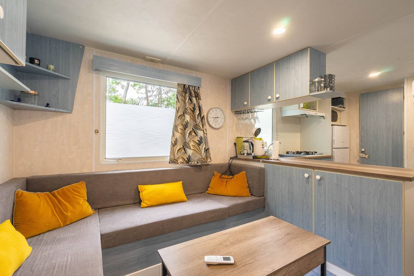 Casa móvil 'Mh75 La Tremblade' con piscina compartida, terraza y aire acondicionado in La Tremblade, Côte de Beauté