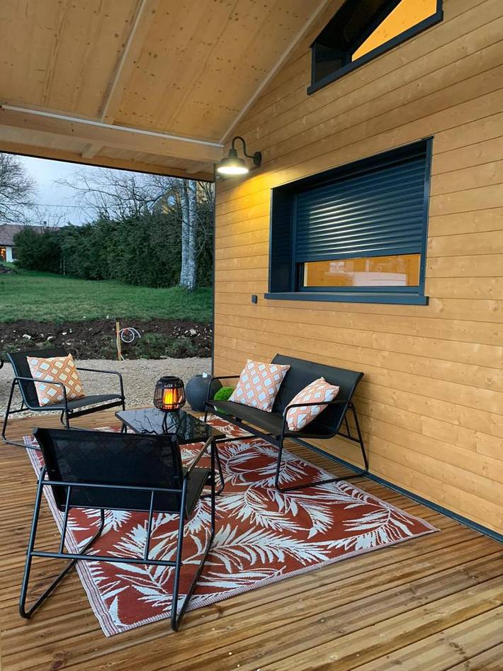 Gîte pour 4 personnes, avec jardin et terrasse