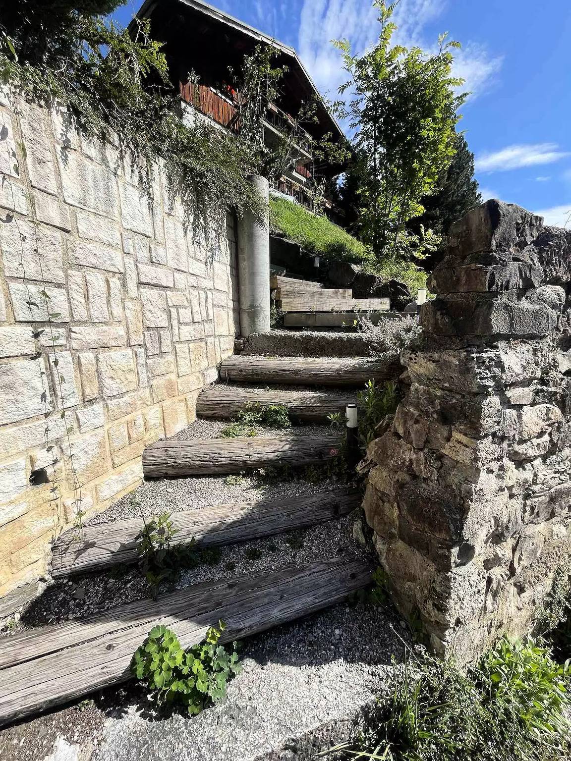 Chalet Simone overlooking a typical village in Val d'Arly in Flumet, Albertville region