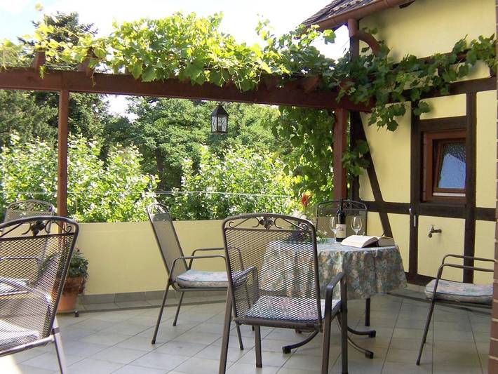 Ferienhaus für 2 Personen, mit Terrasse und Ausblick, mit Haustier in Deidesheim - 4