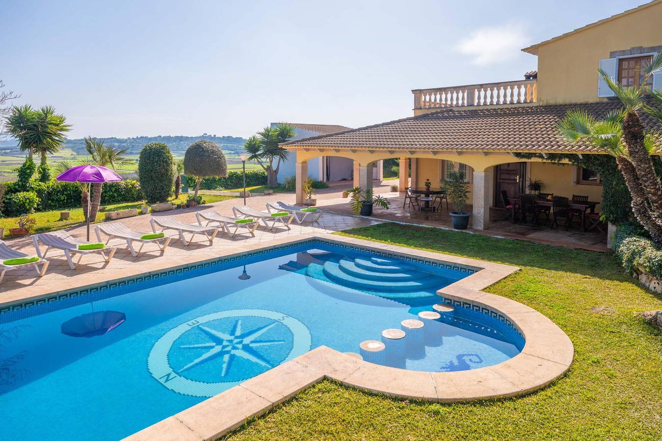Casa Judith - Villa con piscina privada con wifi gratis en Muro in Muro, Mallorca Norte