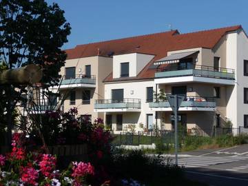 Gîte pour 4 personnes, avec terrasse et vue, animaux acceptés à Marlenheim