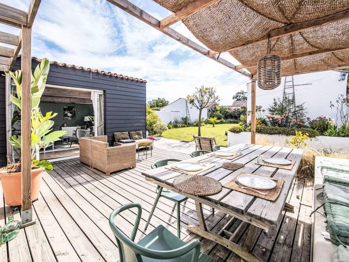Villa pour 10 personnes, avec terrasse à Noirmoutier