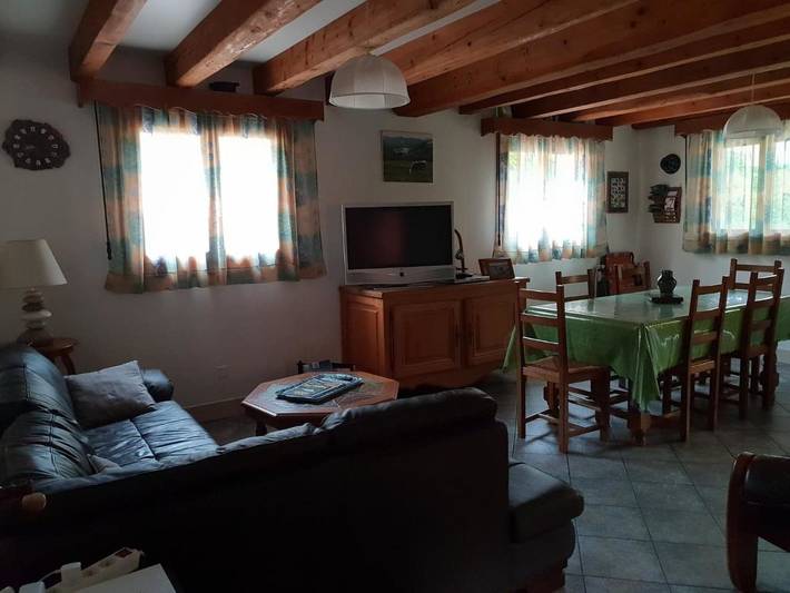 Location de vacances pour 7 personnes, avec jardin et vue, adapté aux familles à Ferdrupt - 3